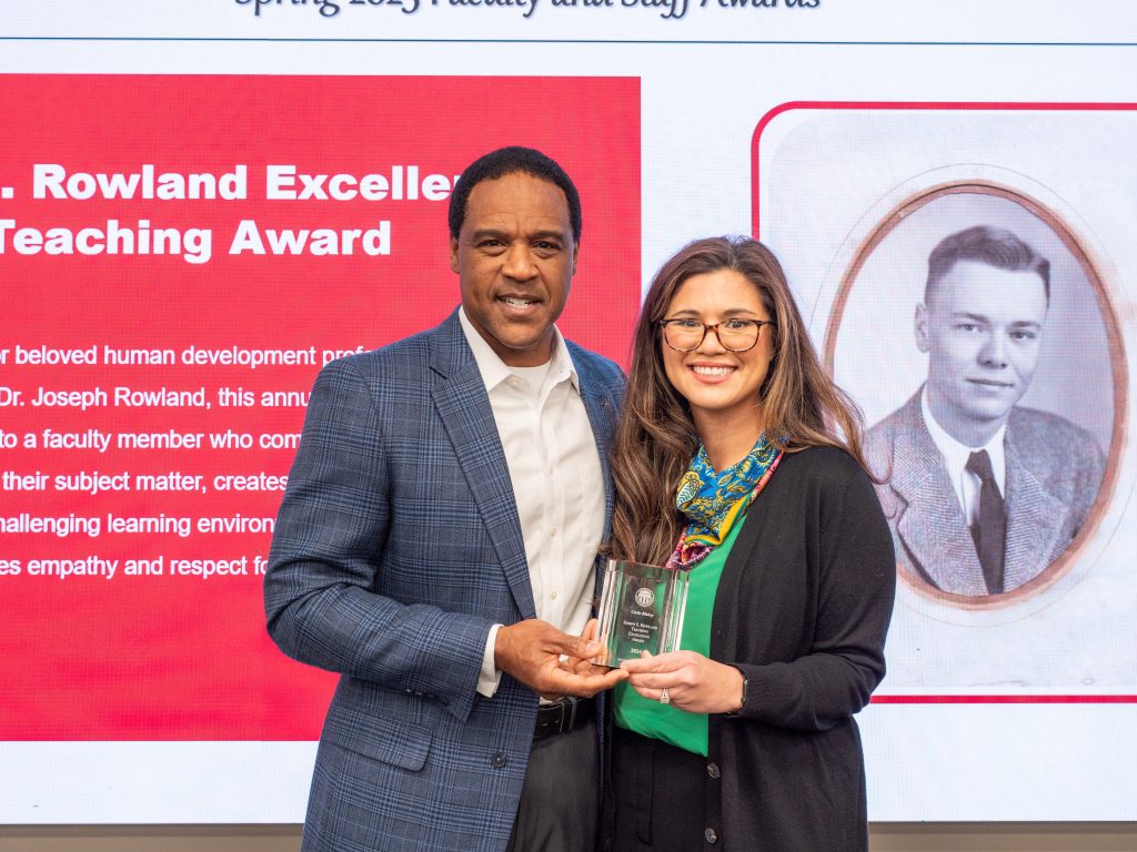Dr. Carla Blakey (r), with Dr. Melvin Lewis